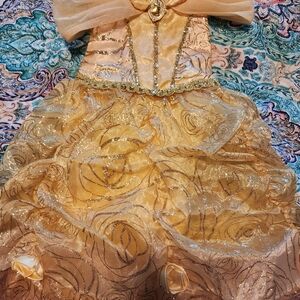 Disney Store Belle Dress Size 4